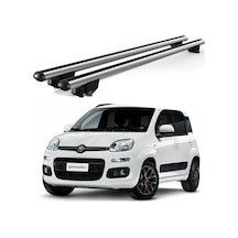 Kanca Fiat Panda 2012 Ve Sonrası Uyumlu Gri Kilitli Ara Atkı 120cm Port Bagaj Tavan Barı