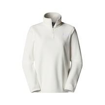The North Face Kadın Glacıer Fleece 1/4 Zıpceket Nf0a8d2jqlı1 Beyaz