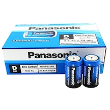 Panasonic R20Be/2Ps General Purpose Çinko Karbon Büyük Boy D Pil 24'lü