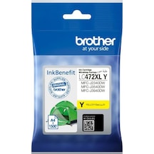BROTHER LC472XLY 1500 Sayfa Yüksek Kapasite Sarı Kartuş