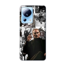 Xiaomi Mi 13 Lite Uyumlu Mustafa Kemal Atatürk Kolajları Baskılı Silikon Kılıf