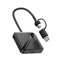 Sd/tf Hafıza Kartı Okuyucu 5 Kart Usb-a Usb-c 3.0 5gbps Ads-319