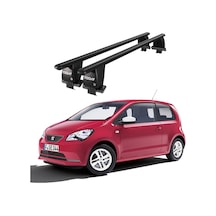 Royal Seat Mii 2012-2021 Uyumlu Siyah Kilitli Ara Atkı Port Bagaj Tavan Barı