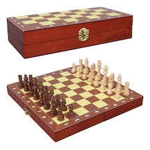 Kutulu İthal Satranç Takımı 30 X 30 Cm
