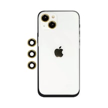 Apple İphone 14 Shine Kamera Lens - Gold Belirtilmemiş