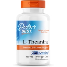 Doctor's Best L-theanine With Suntheanine 150 Mg 90 Veggie Kapsül Dmmedicineden Usa Menşeii