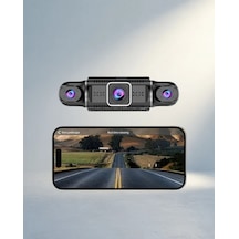Güvenlik Sağlayan 4 Kameralı Araç Kayıt Cihazı Full Hd