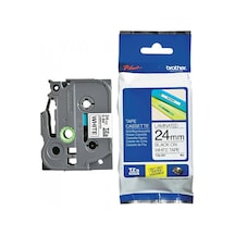Brother Tze-251 24mm Beyaz Lamine Etiket