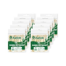 Kafem Bambu Cips Çatalı 9 CM 100 Lü x 10 Paket