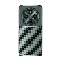Xiaomi Redmi 14c Uyumlu Kılıf Auto Focus Karbon Kapak - Koyu Yeşil