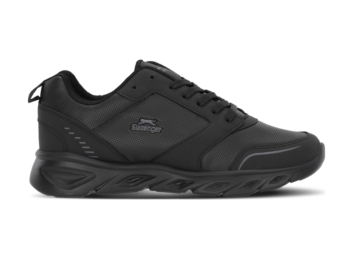 Slazenger Epıc Erkek Siyah / Siyah Koşu & Yürüyüş Spor Ayakkabısı Siyah / Siyah