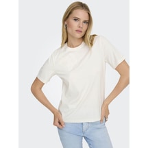 Only Onlsophıa Beyaz Kadın T-shirt 15368560 Beyaz