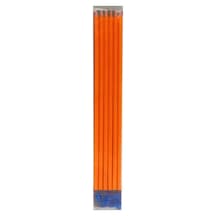 Fosforlu Turuncu Çubuk Mum 20 Cm 6 Adet 50 x 22
