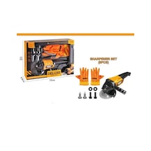 Ceren Ctoys Oyuncak Spiral Taşlama Makinası Ve İş Eldiveni 3288-a6