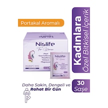 Nislife Passiflora, Magnezyum, Kalsiyum Içeren Takviye Edici Gıda