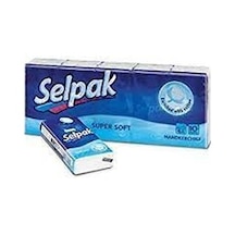 Selpak Klasik Islak Cep Mendili 10'Lu Paket 100'Lü