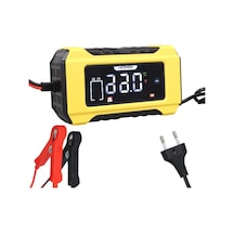 Electroon Ucomen Uc-c120501b Sarı 12volt 6amper Lcd Göstergeli Akıllı Akü Şarj Cihazı