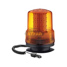 12V-24V Çakar Tepe Lamba Mıknatıslı 60 Ledli Sarı Çakmak Fişli (3