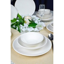 Hayal 18 Parça 6 Kişilik Porselen Yemek Takımı