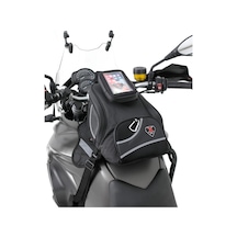Forte Gt 627 Xl Tank Bag Manyetik Motosiklet Depo Üstü Çantası Siyah Depo Üstü Mıknatıslı Çanta