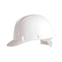 Unisex Beyaz Plastik Baret