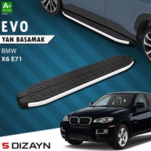 S-dizayn Bmw X6 E71 Evo Aluminyum Yan Basamak 193 Cm 2008-2014 A+ Kalite