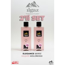 Ilgaz Kaşmir Kolonyası 2'li Set 80 Derece 400 Ml Elegance Series