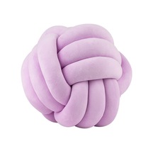 Tek Renkli Yastık, Üçlü İp Kristal Tüylü 22cm-8 Ekru