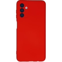 Samsung Galaxy Uyumlu A04s Kılıf Nano İçi Kadife Silikon - Kırmızı Bzsxx00 1