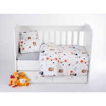 Patalena Home Pamuk 7 Parça Bebek Nevresim Takımı