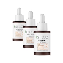 Ton Eşitleyici Aydınlatıcı Vitamin C%4 Niacinamide%2 Yüz Serumu 30 Ml Tüm Ciltler Için 3 Paketi