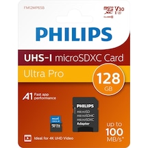 Philips Micro Sdxc Kart 128gb Class10 Uhs-ı U3 Adaptörlü
