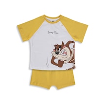 Civil Baby Taz Baskılı 6-18 Ay Takım - Beyaz