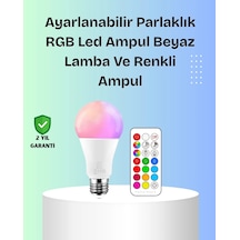 Buğz Rgbw Teknolojili Akıllı Led Ampul, Zamanlayıcılı Diğer 14577712