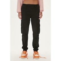 Bad Bear Lara Cargo Sweatpants Siyah Kadın Pantolon-siyah Siyah