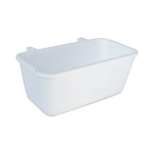 Plastik Yem Kabı 8 Cm - Kuşlar İçin 120 Adet