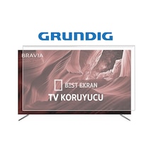 Grundig Uyumlu 75 Gq 750a Tv Ekran Koruyucu - 75" İnç 189cm
