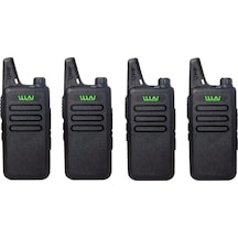 Wln Kd-c1 Pmr El Telsizi 4'lü Full Set + Kulaklık