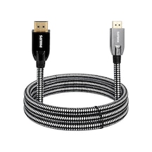 Swr3139w/93 2 Metre 8k 60hz Displayport 1.4 Kablo Premium Örgülü Zırhlı Belirtilmemiş
