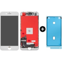 Apple Uyumlu iPhone 7 Servis Lcd Ekran Dokunmatik Beyaz + Sıvı Ve Toza Dayanıklılık Bandı
