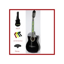 Barcelona Lc3900 Cbk 4/4 Klasik Gitar + Kılıf + Pena + B.Çevirici Siyah