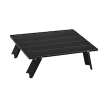 Suntek Katlanabilir Kamp Masası Balıkçılık Sırt B Siyah