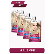 Palette Deluxe Saç Boyası 10 - 1 Küllü Açık Sarı X 4