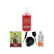 Saç Boyası Somon 250 ml Saç Açıcı Boya Temizleyici Ve Fluweel Boya Seti 869900100948990