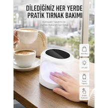 Lexroo Kalıcı Oje Kurutucu Uv Led Teknolojisi Taşınabilir Mini Tırnak Kurutucu