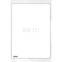 A5 Gelişim Bloknot Çizgisiz Defter - 50 Yaprak - Memopad - Notepad - Not Defteri - Not Kağıdı Çok Renkli Çok Renkli