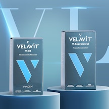 Velavit Longevity Serisi V-NR 30 Kapsül + V-Resveratrol 120 Kapsül﻿