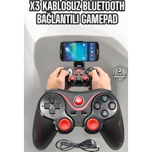 Game Stick Android Uyumlu Gamepad X3 Standlı Oyun Kolu Bluetooth Bağlantılı Najmaddin
