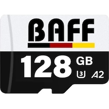 Baff Microsd 128gb Uhs-ı U3 A2 V30 Hafıza Kartı