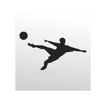 Folyo Sticker Futbol Adkpquy501 200cm Uzunluk Siyah